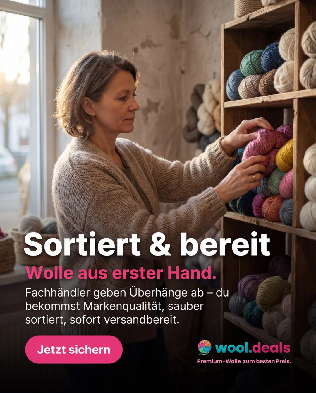 Ad: Sortiert und bereit